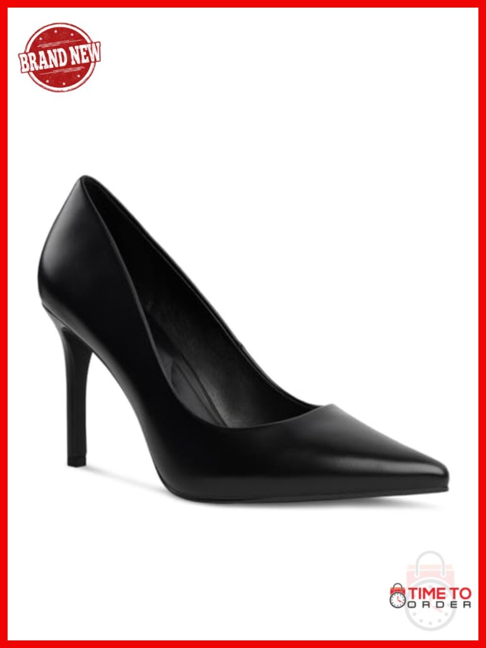 Pointed Toe Stiletto High Heels Cushioned Dress Pumps
